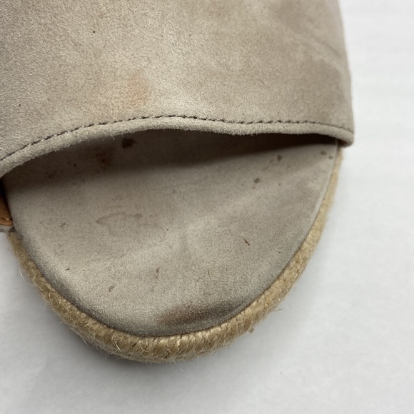 Vionic size 9 cream colored 3 inch wedge sandals in excellent condition - Picture 7 of 13